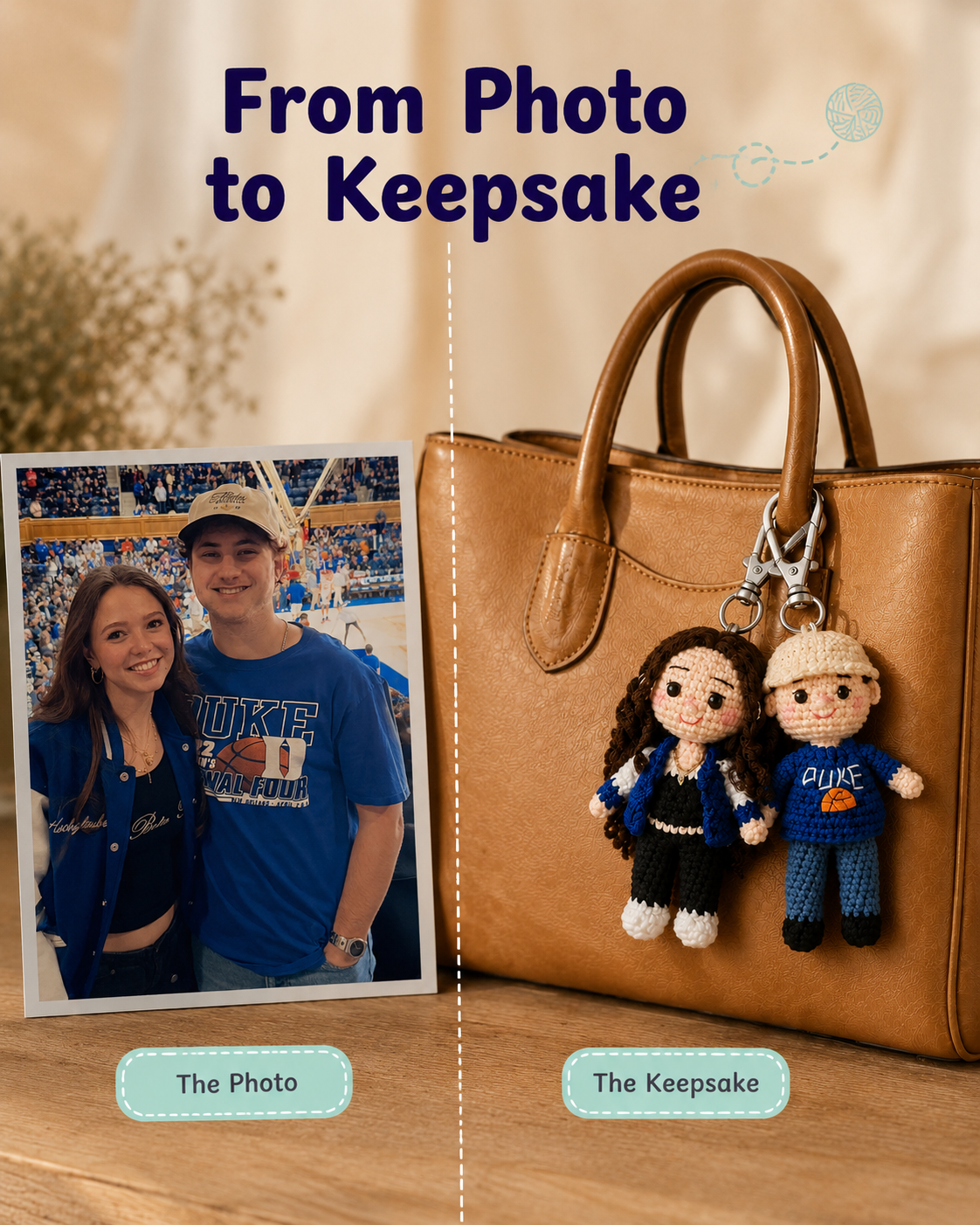 "Mini-Me" People Bag Charms