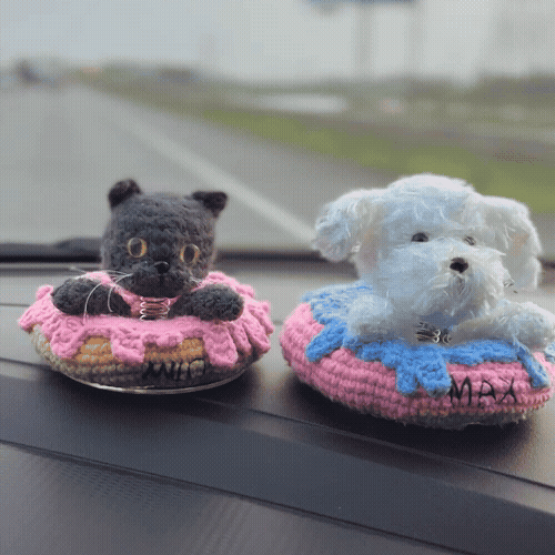 Mimora Personalized Car Dashboard Pet