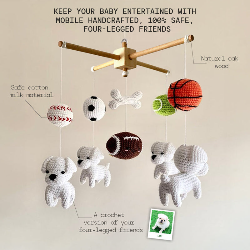 Pet Sport | Custom Crochet Pet Nursery Baby Mobile