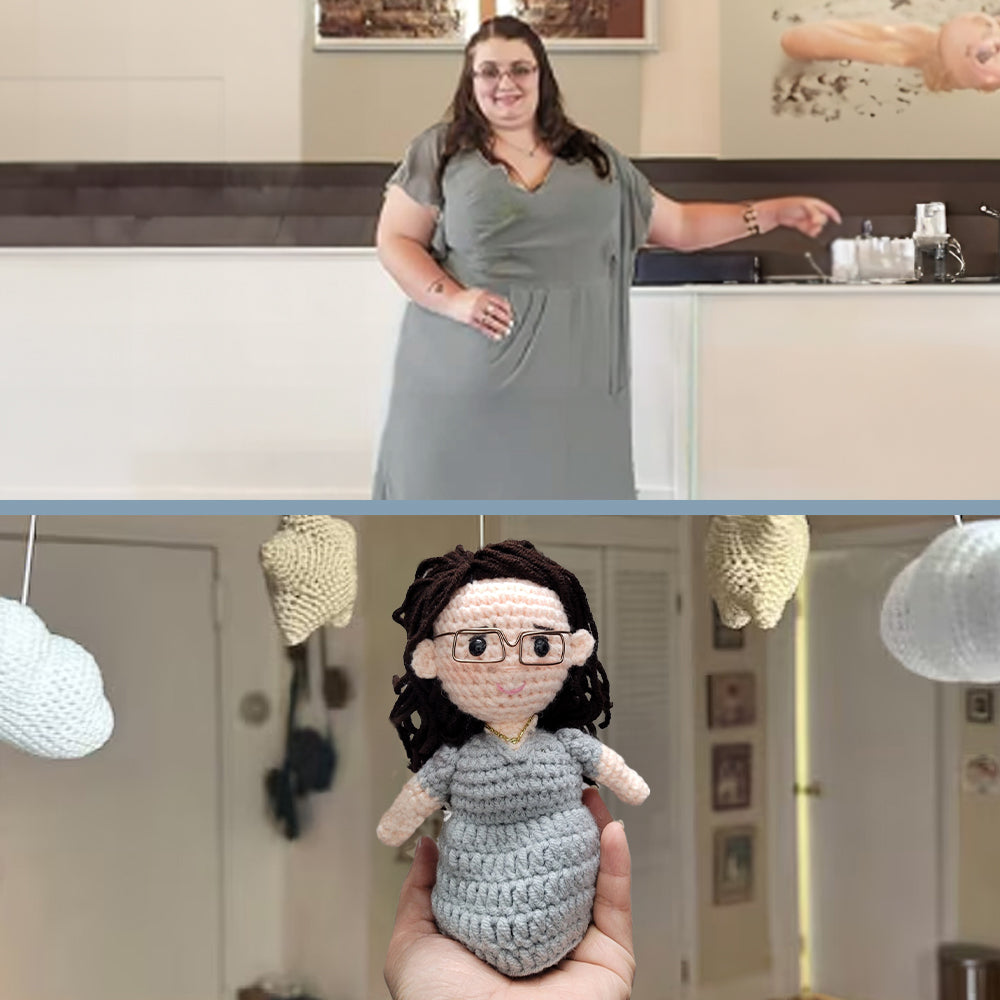 Family Doll | Custom Crochet Doll Nursery Baby Mobile