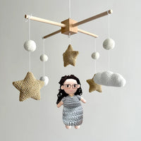 Family Doll | Custom Crochet Doll Nursery Baby Mobile