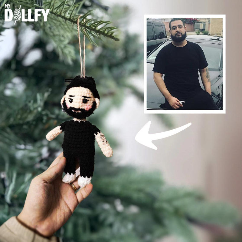 Personalized Ornament Crochet Doll (SAVE 30%)