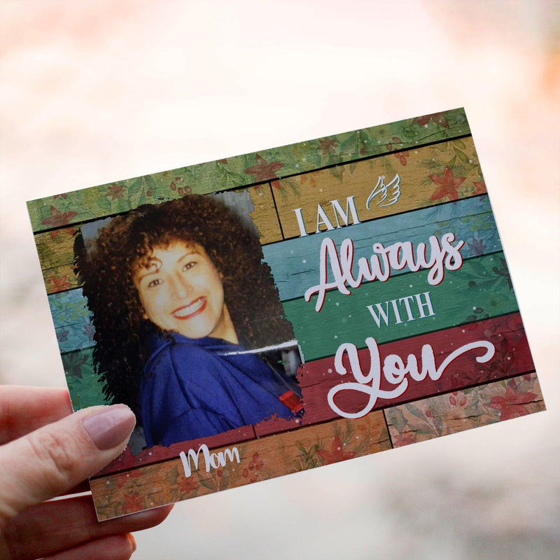 Personalized Crochet Doll with Photo Card "I Am Always With You 2"