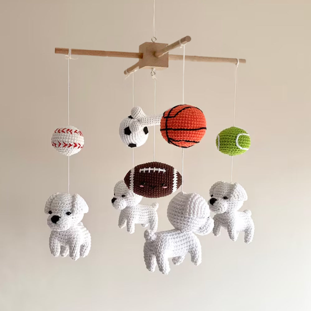 Pet Sport | Custom Crochet Pet Nursery Baby Mobile