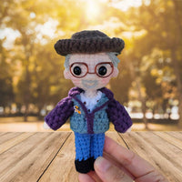 Personalized Crochet Doll with Photo Card "The Gateway to Heaven and Angel Wings"