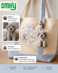 "Sweet Bow" Carry-Me Tote