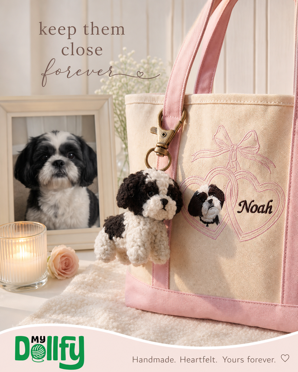 "Sweet Bow" Carry-Me Tote