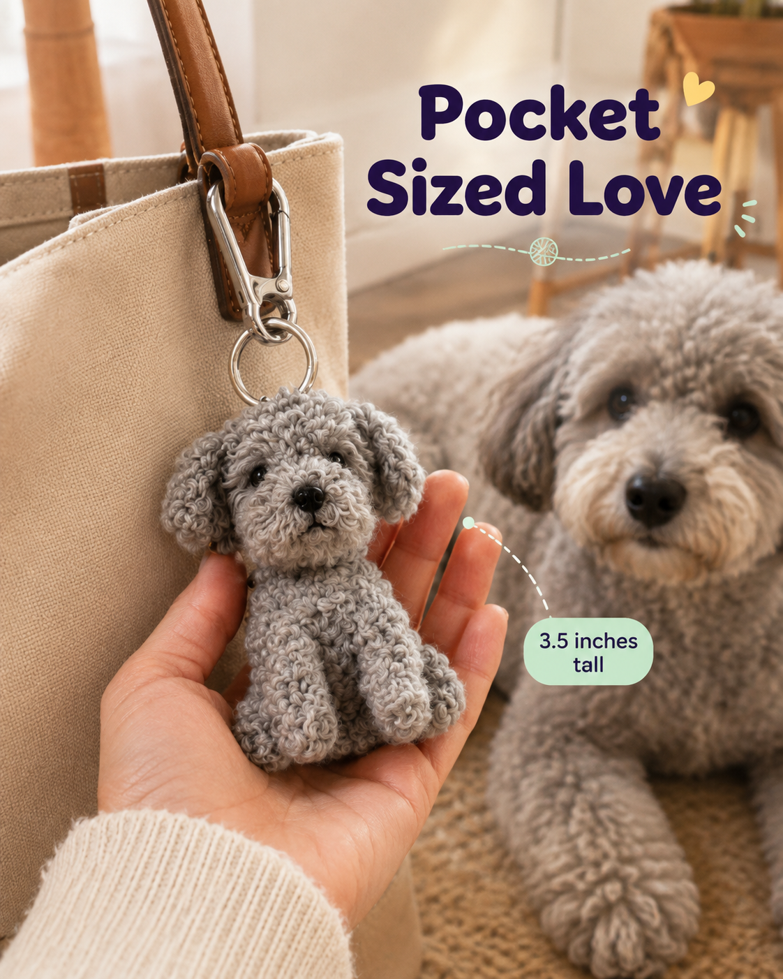 "Mini-Me" Pet Bag Charm