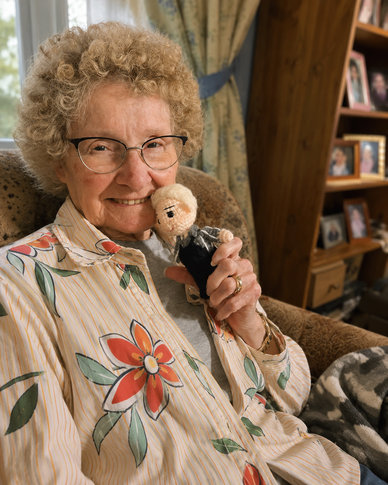 The faces you love, crocheted by hand