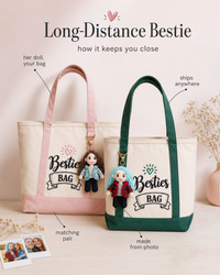 "Besties Bag" Carry-Me Tote