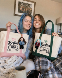 "Besties Bag" Carry-Me Tote
