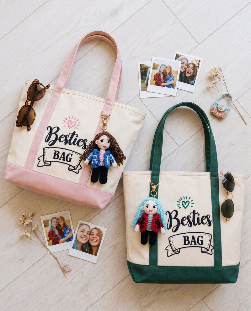 "Besties Bag" Carry-Me Tote