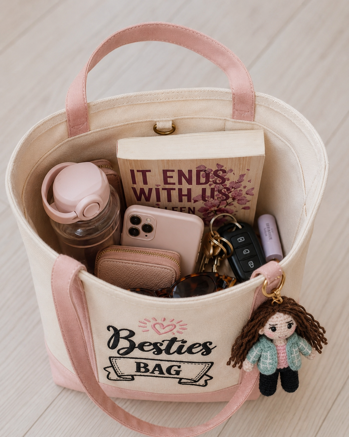 "Besties Bag" Carry-Me Tote