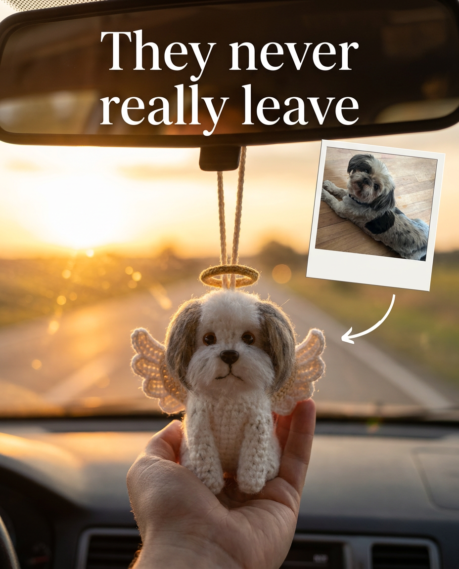 Forever Riding Keepsake | Personalized Pet Car Hanger