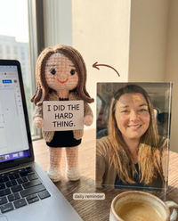 The "New Me" Doll — Personalized Handmade Keepsake from Your Photo