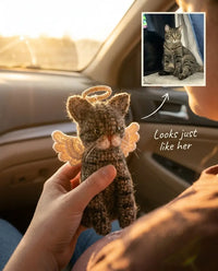 Forever Riding Keepsake | Personalized Pet Car Hanger