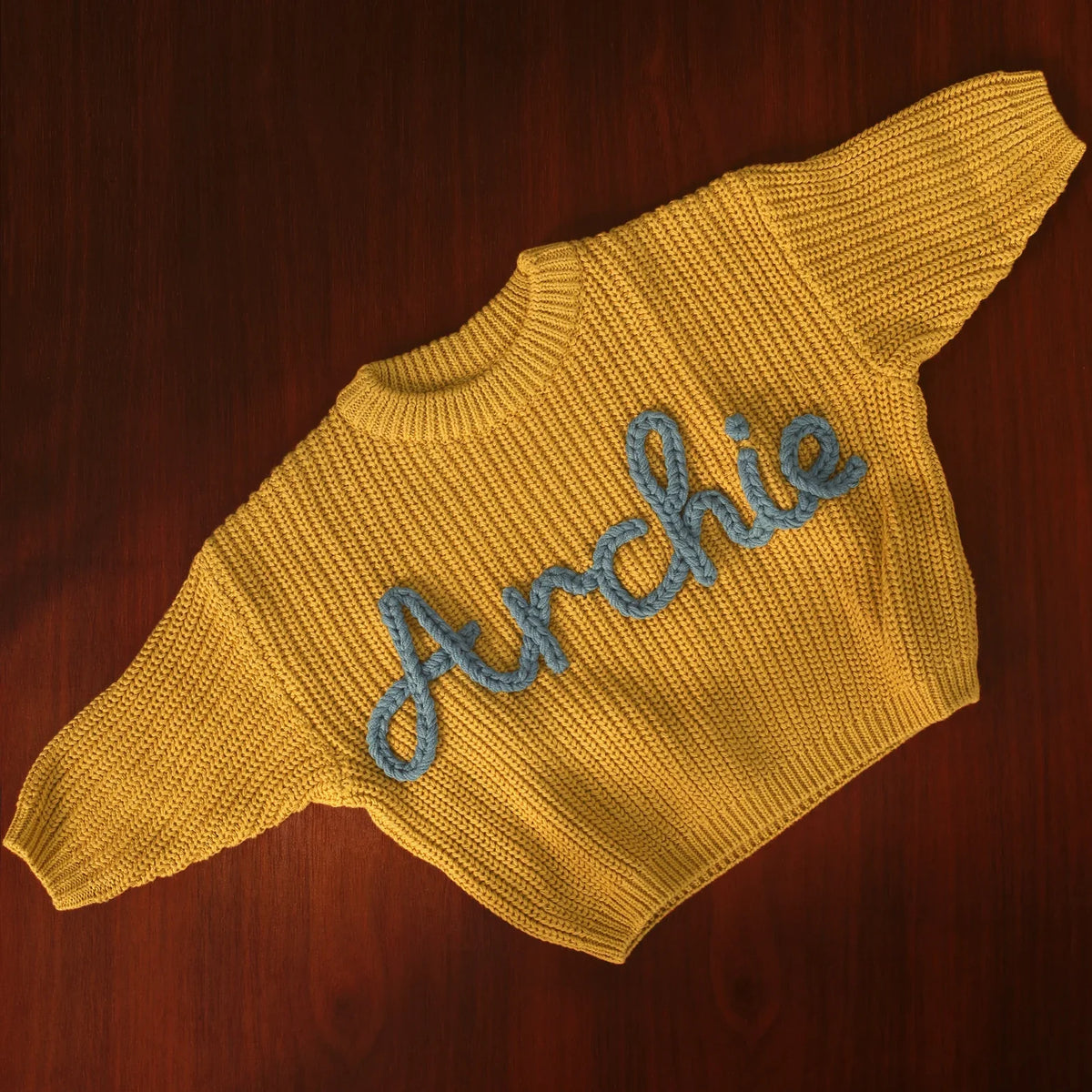 Personalize Hand Embroidered Baby and Toddler Sweaters