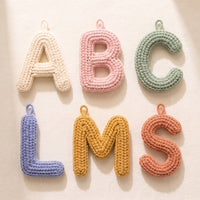 Crochet Name Charm