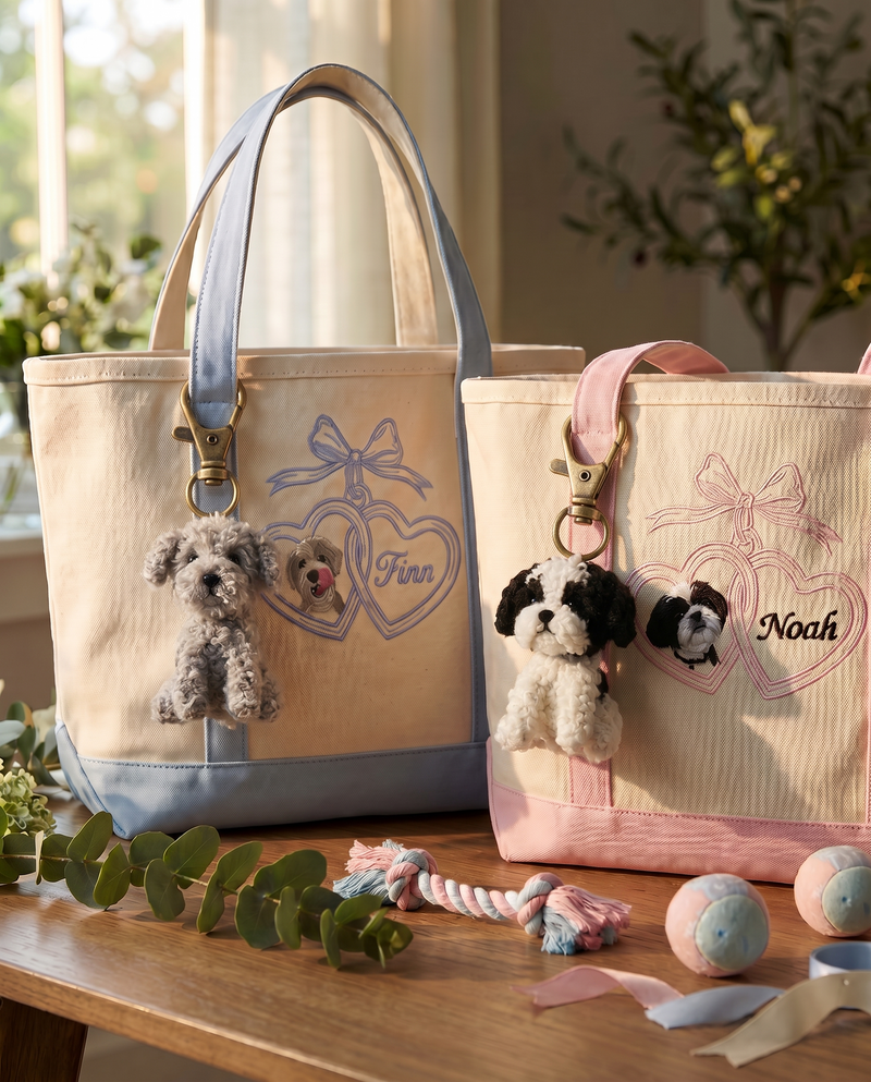 "Sweet Bow" Carry-Me Tote