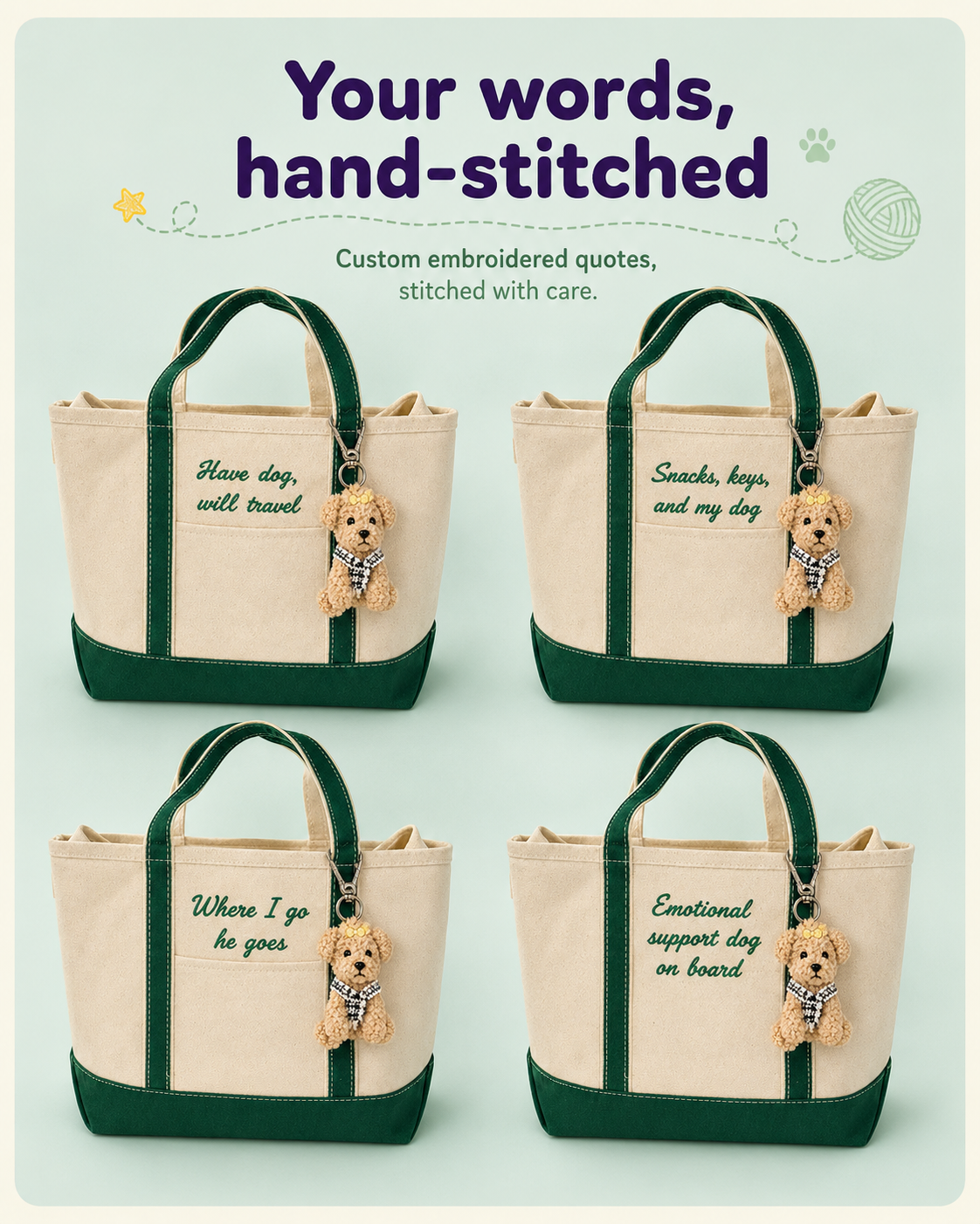 "Your Words" Carry-Me Tote