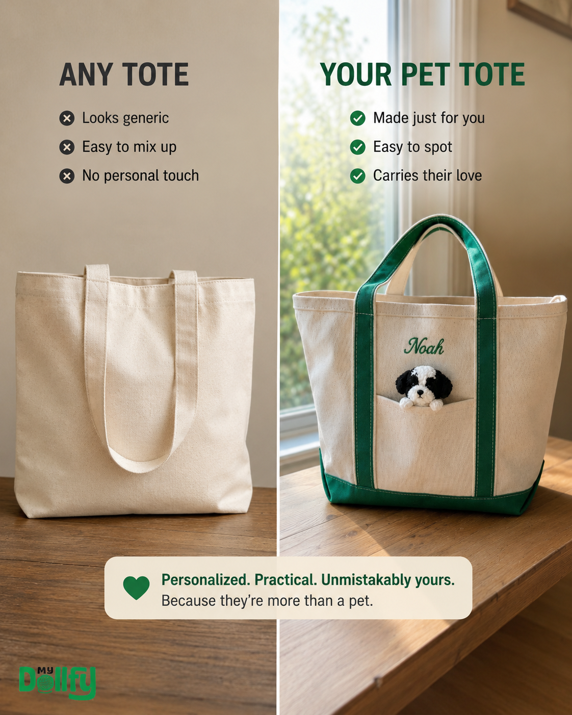 "Pocket Pal" Carry-Me Tote
