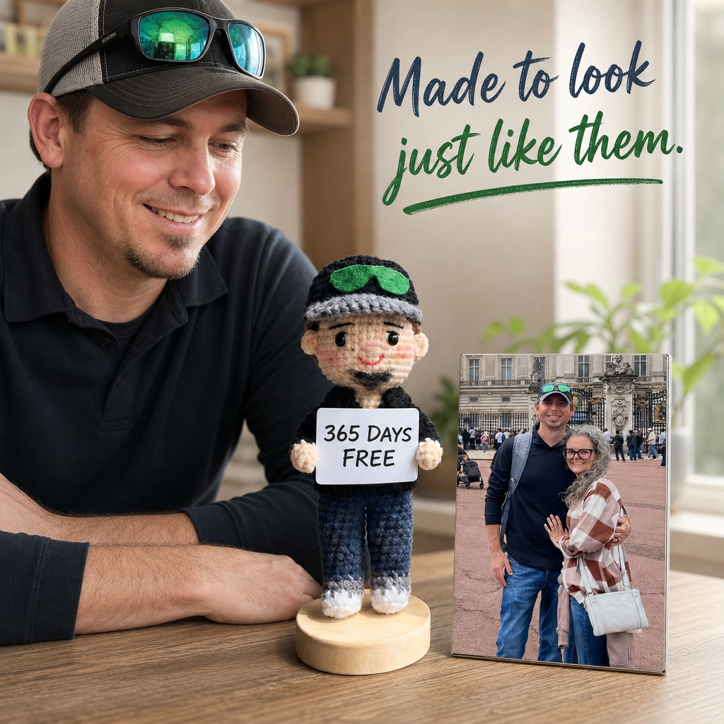 The Milestone Doll — Personalized Handmade Keepsake from Your Photo