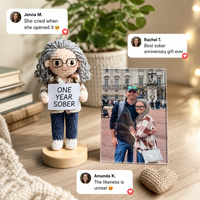The Milestone Doll — Personalized Handmade Keepsake from Your Photo
