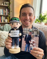 The Milestone Doll — Personalized Handmade Keepsake from Your Photo