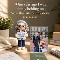 The Milestone Doll — Personalized Handmade Keepsake from Your Photo