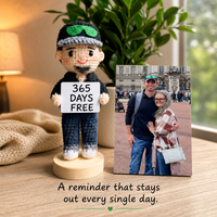 The Milestone Doll — Personalized Handmade Keepsake from Your Photo