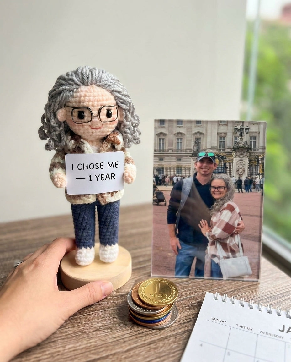 The Milestone Doll — Personalized Handmade Keepsake from Your Photo