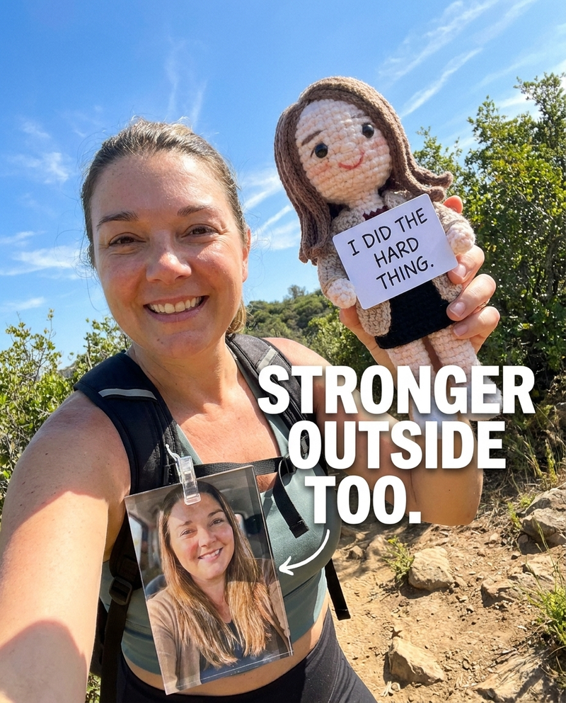 The "New Me" Doll — Personalized Handmade Keepsake from Your Photo